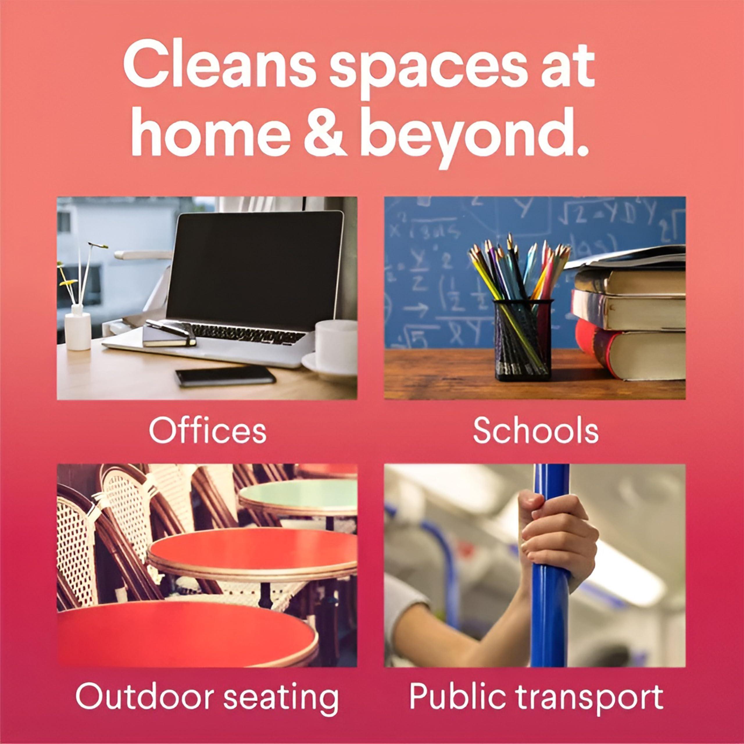 Scentiva Scentiva Clorox Disinfecting Multi-Surface Cleaner Spray 32 Ounce & Disinfecting Wipes-75 Count, Tahitian Grapefruit Splash Scent Bundle