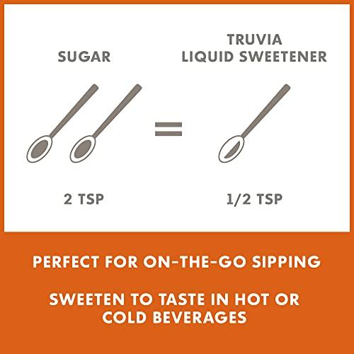 Truvia Truvia Organic Zero-Calorie Liquid Stevia Sweetener, 2.7 fluid ounce bottle, Vanilla flavor