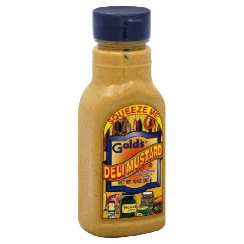 Gold's Gold's Mustard, Deli, 10-Ounce (Pack of 12)