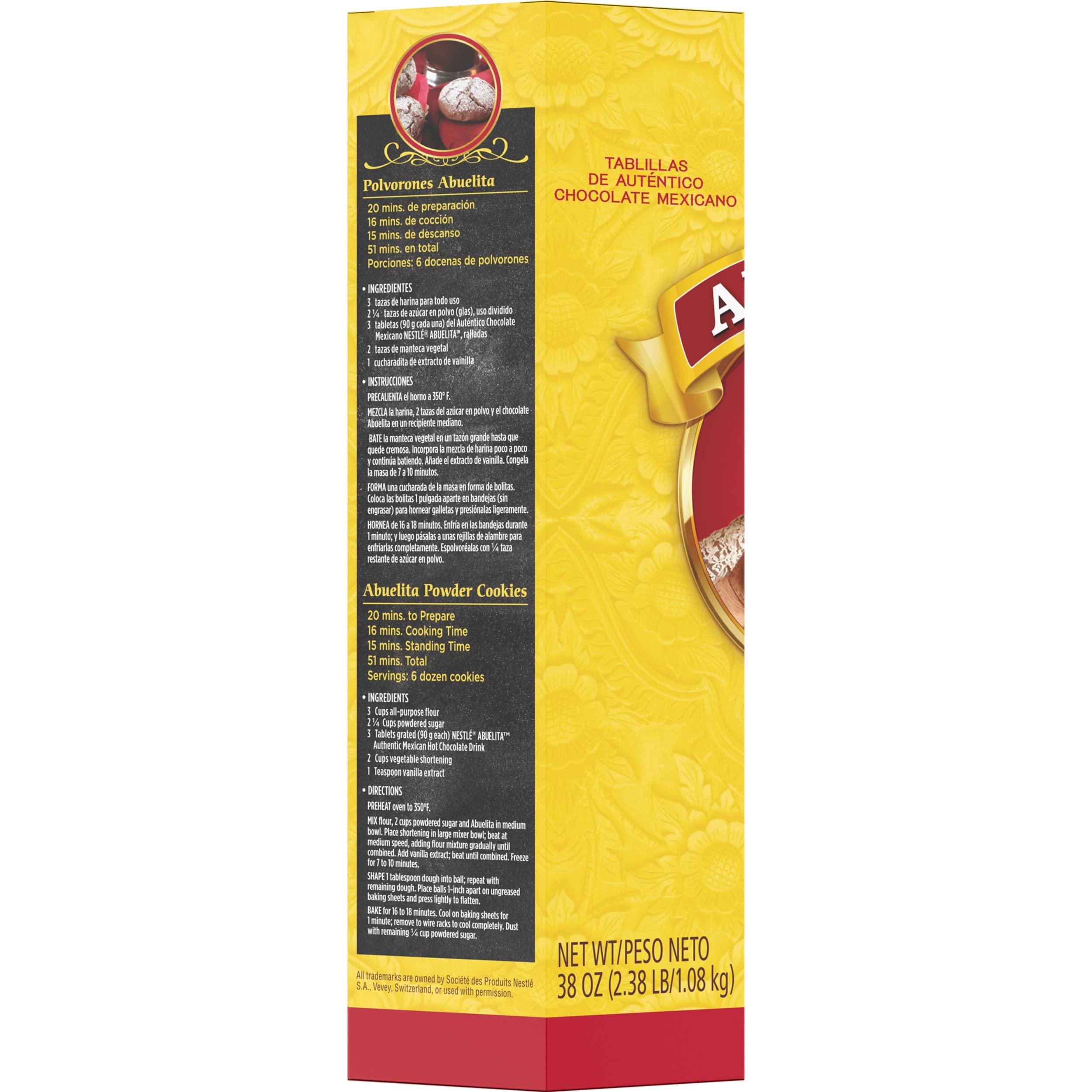 Abuelita Abuelita Mexican Chocolate 36 Tablets 3x38oz (1.080kg) New Version 1