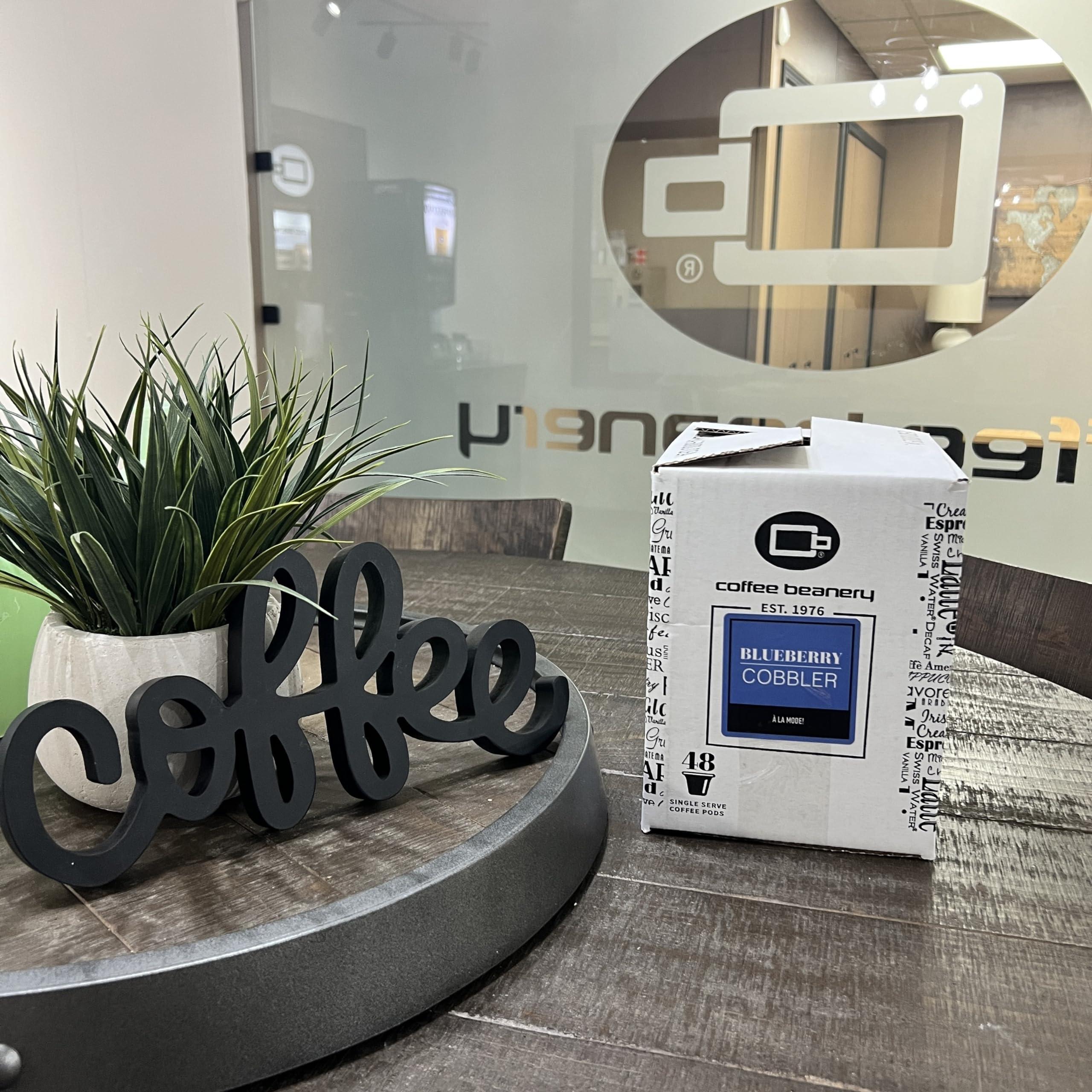 Coffee Beanery Blueberry Cobbler Coffee Pods by Coffee Beanery | 192ct Bulk Flavored Coffee Pods Medium Roast Coffee Pods| 100% Specialty Arabica Coffee| Gourmet Coffee Pods