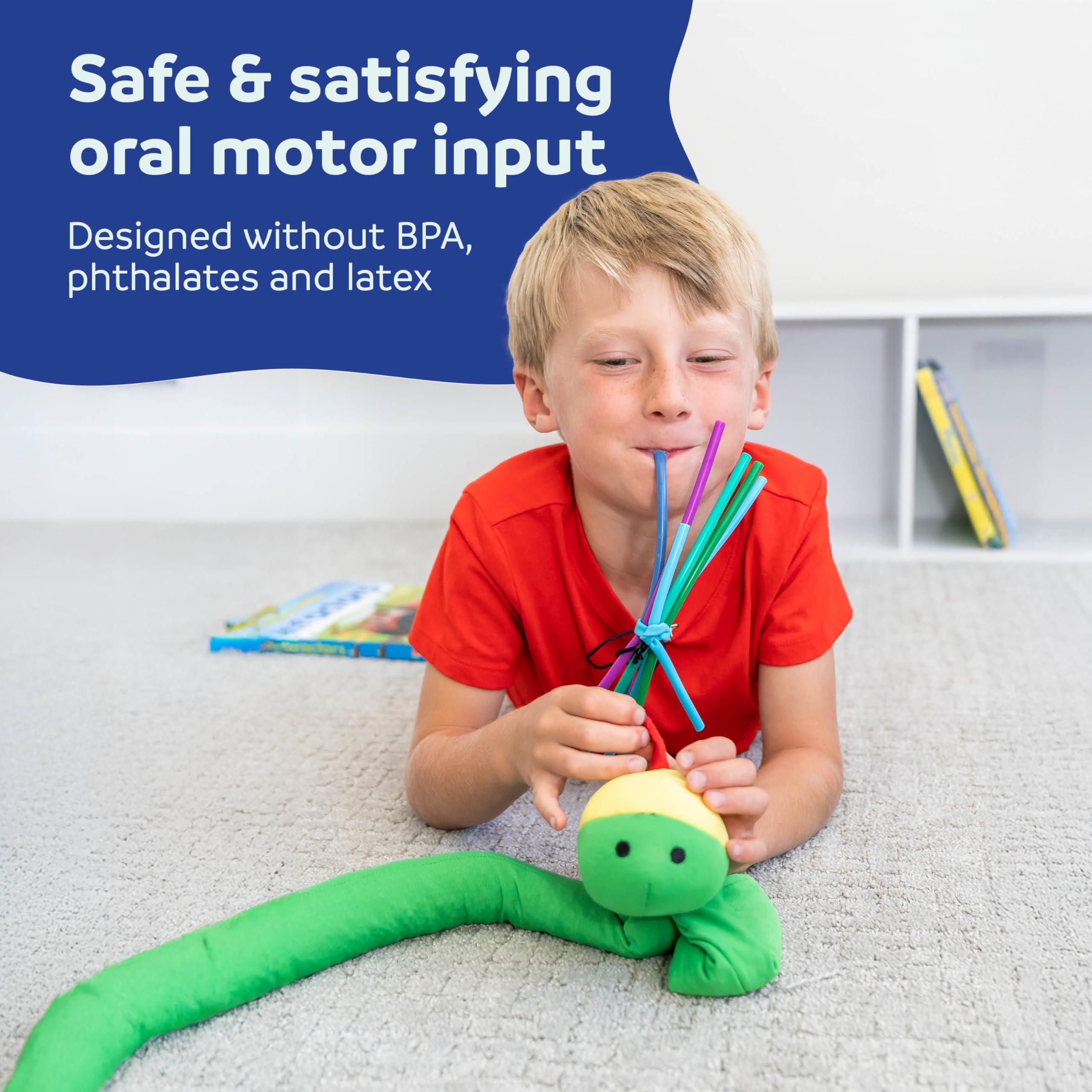 Fun and Function Fun And Function Spaghetti Chewy Fidget Chewy Tubes for Kids Oral Sensory Chewy Toy for Kids Therapeutic Fidget Sensory Noodles Light Chewers