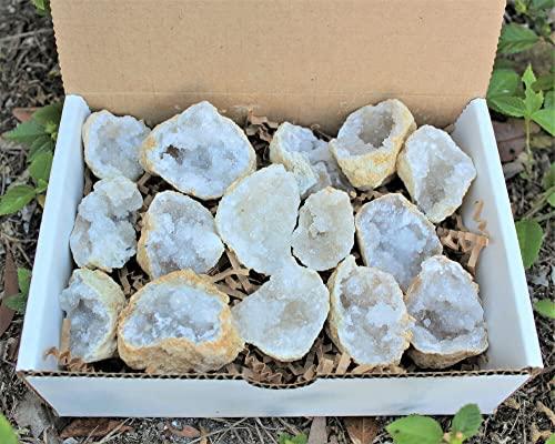 Generic [Waller PAA] Break Your Own Geodes Gift Box (6-8 pcs) Large Unopened Moroccan Crystals