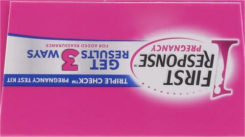 FIRST RESPONSE First Response Triple Check Pregnancy Test 3 ct.