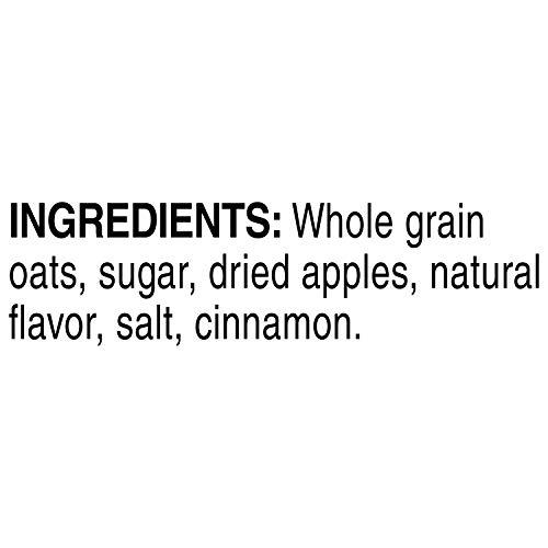 Quaker Quaker Instant Oatmeal, Apples and Cinnamon, Individual Packets (48 Count of 1.51 oz Packets), 72.8 oz