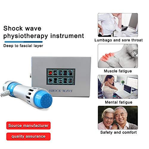 Nulatool Nulatool Shockwave Therapy Machine Body Muscle Relaxation Massager Tool Shock Wave Pain Relief with 7 Heads-SW18A