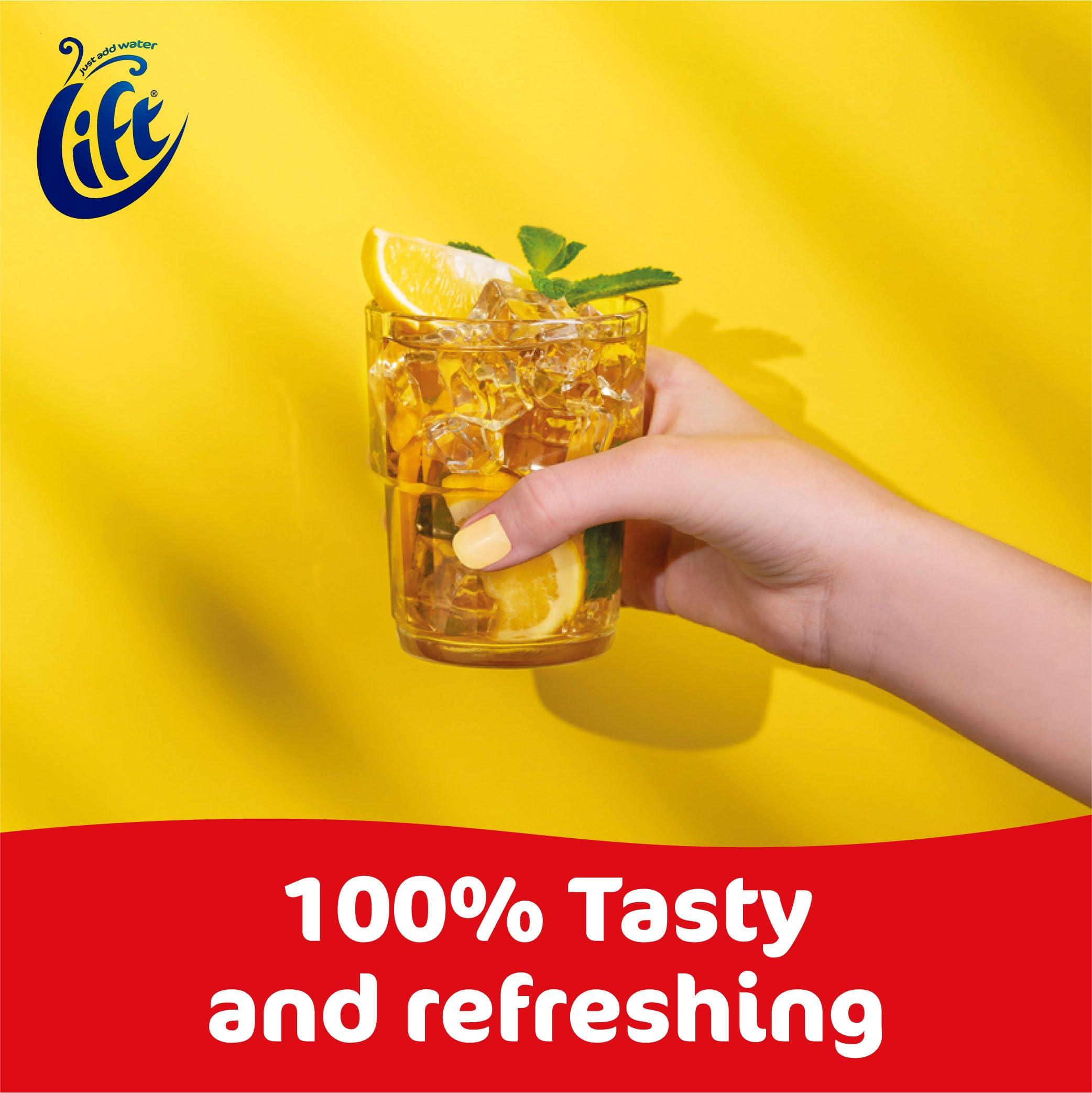Lift Instant Lemon Flavour Tea Original Lift Instant Lemon Flavour Tea Imported From The UK England Give Yourself An Instant Lift With The Tangy Refreshment Of A Delicious Lemon Flavour Tea Drink It Hot Or Cold For A Unique Taste