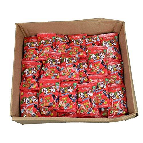 Kellogg's Kelloggs Froot Loops For Schools Cereal, 1 Ounce -- 96 per case.