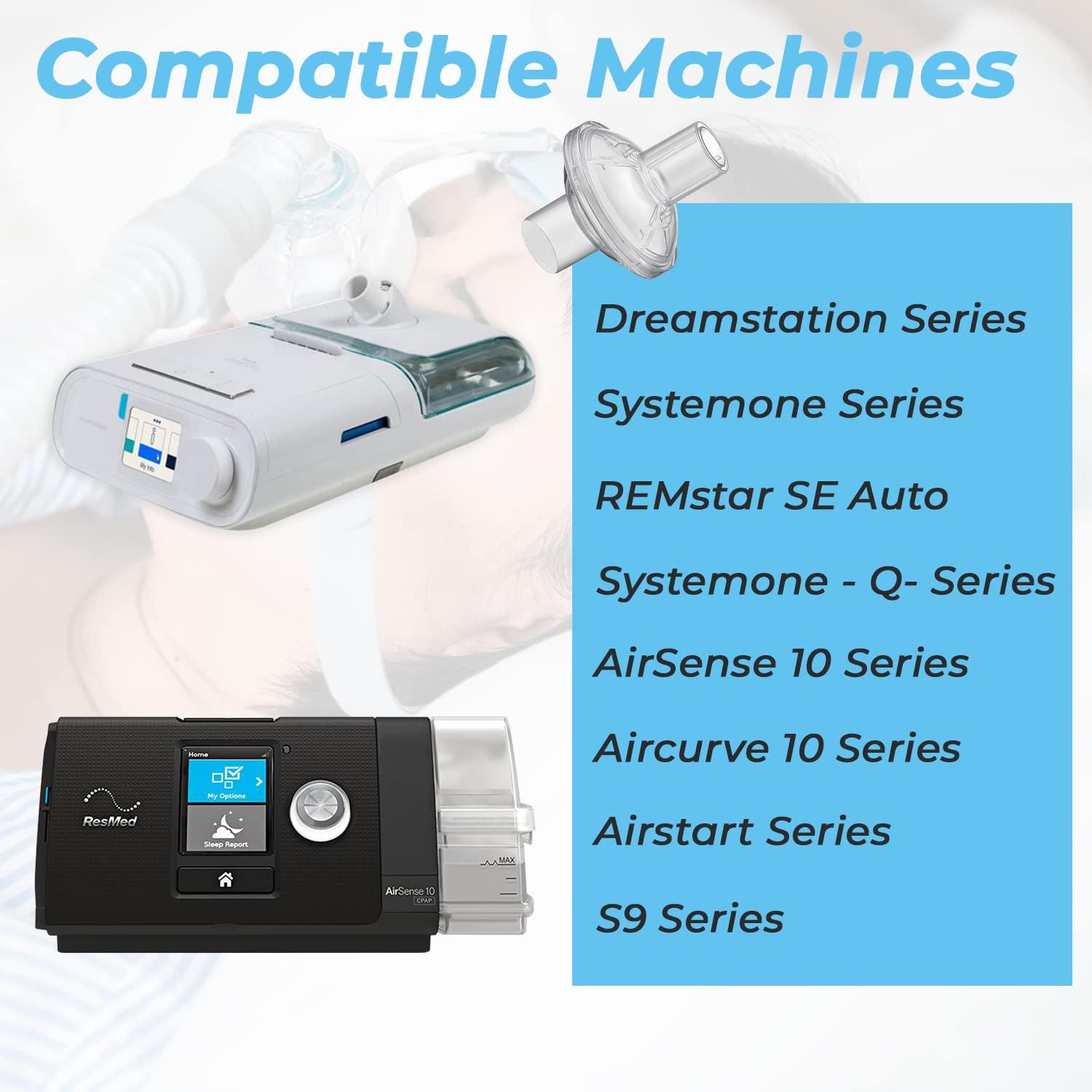 Gadget Beyond 3 Pack Universal Fit in Line Filter for CPAP and BiPAP Machines - Improve Your CPAP Experience with These Filters, for 22mm and 25mm CPAP Tube