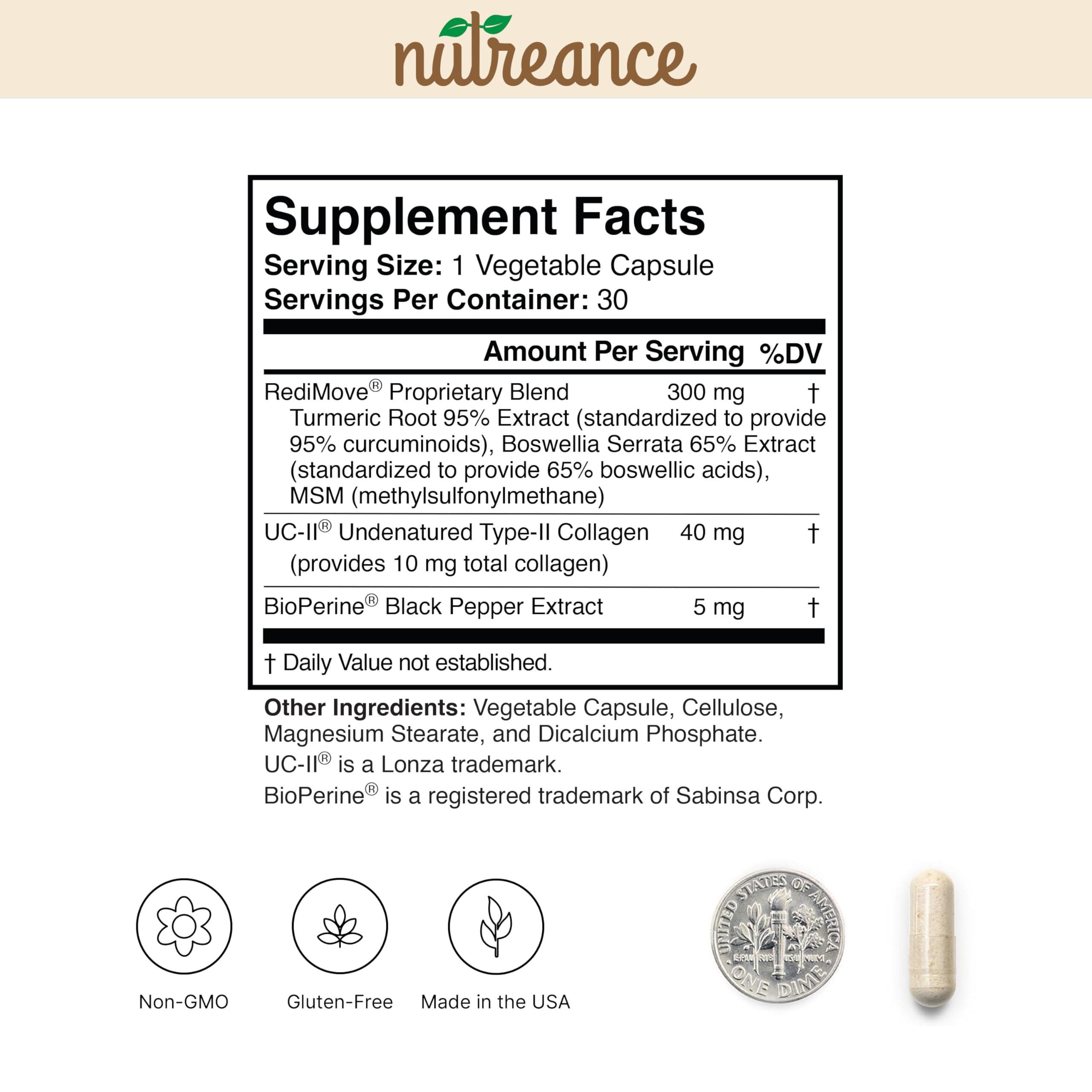 RediMove RediMove - Natural Joint Support Supplement - Non-GMO, Gluten-Free