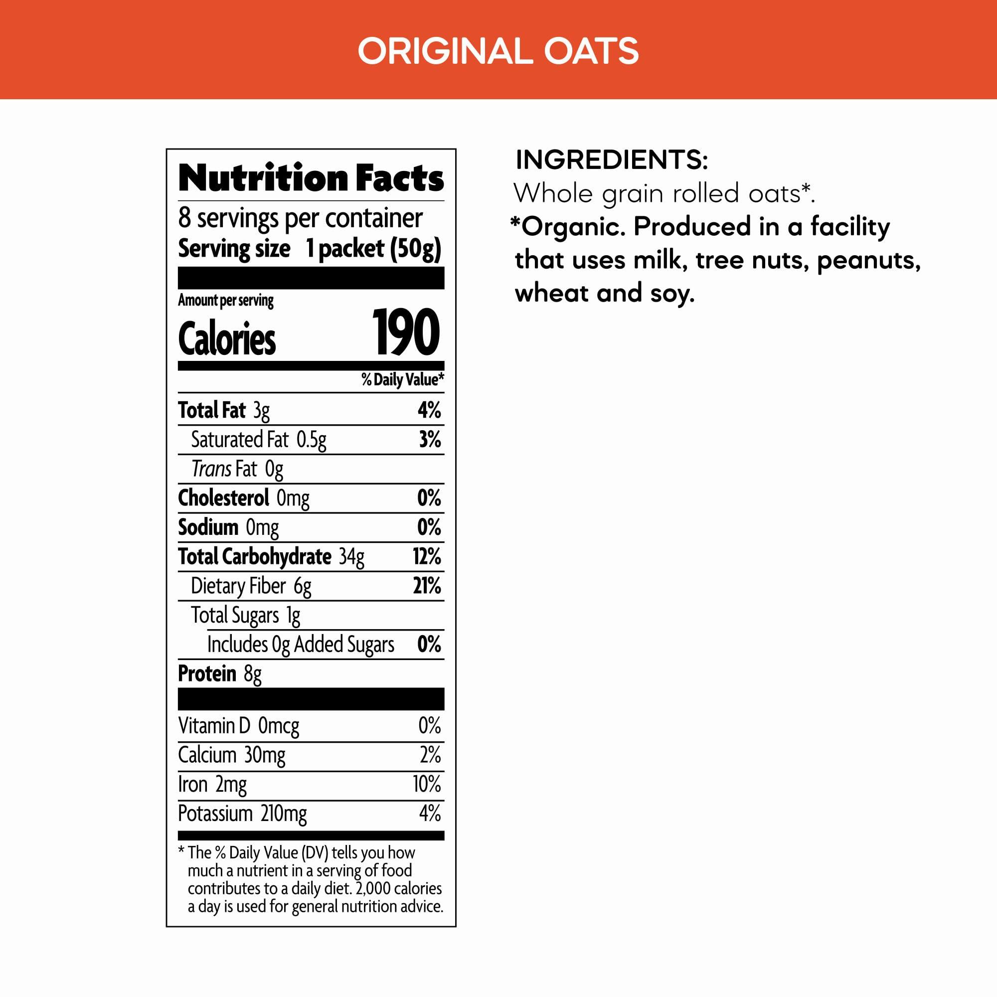 Nature's Path Nature\'s Path Organic Original Oatmeal, 14 oz (Pack of 1), Non-GMO