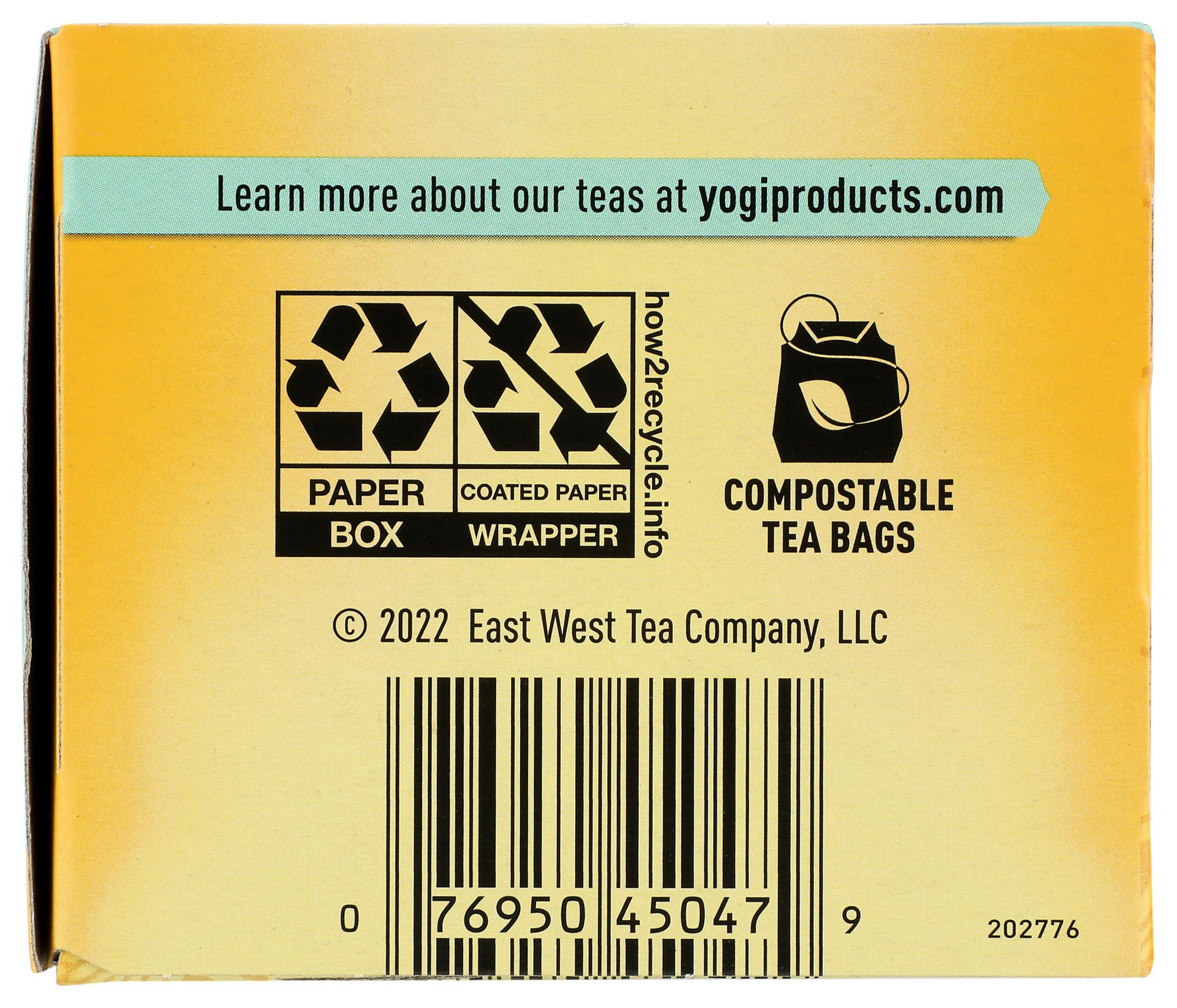 Yogi Yogi Purely Peppermint Tea 16BAGS NET WT 0.85OZ (24G)