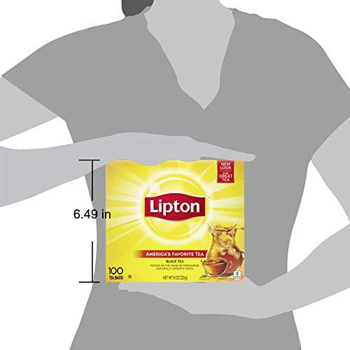 Lipton Lipton Black Tea Bags, 100% Natural Tea, 100 ct
