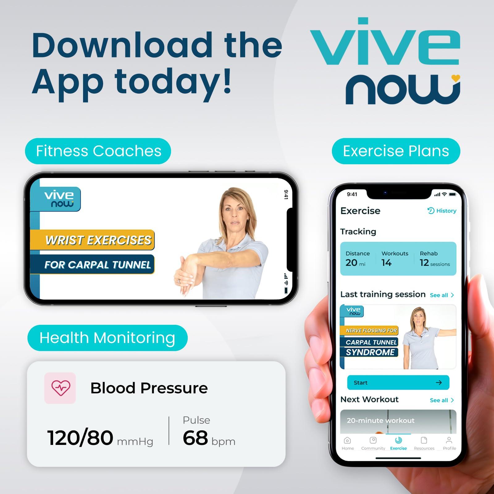 Vive Vive Trigger Finger Splint - Full Hand and Wrist Brace Support - Adjustable Locking Straightener - Straightening Immobilizer Treatment For Sprains, Mallet Injury, Arthritis, Tendonitis (Beige)