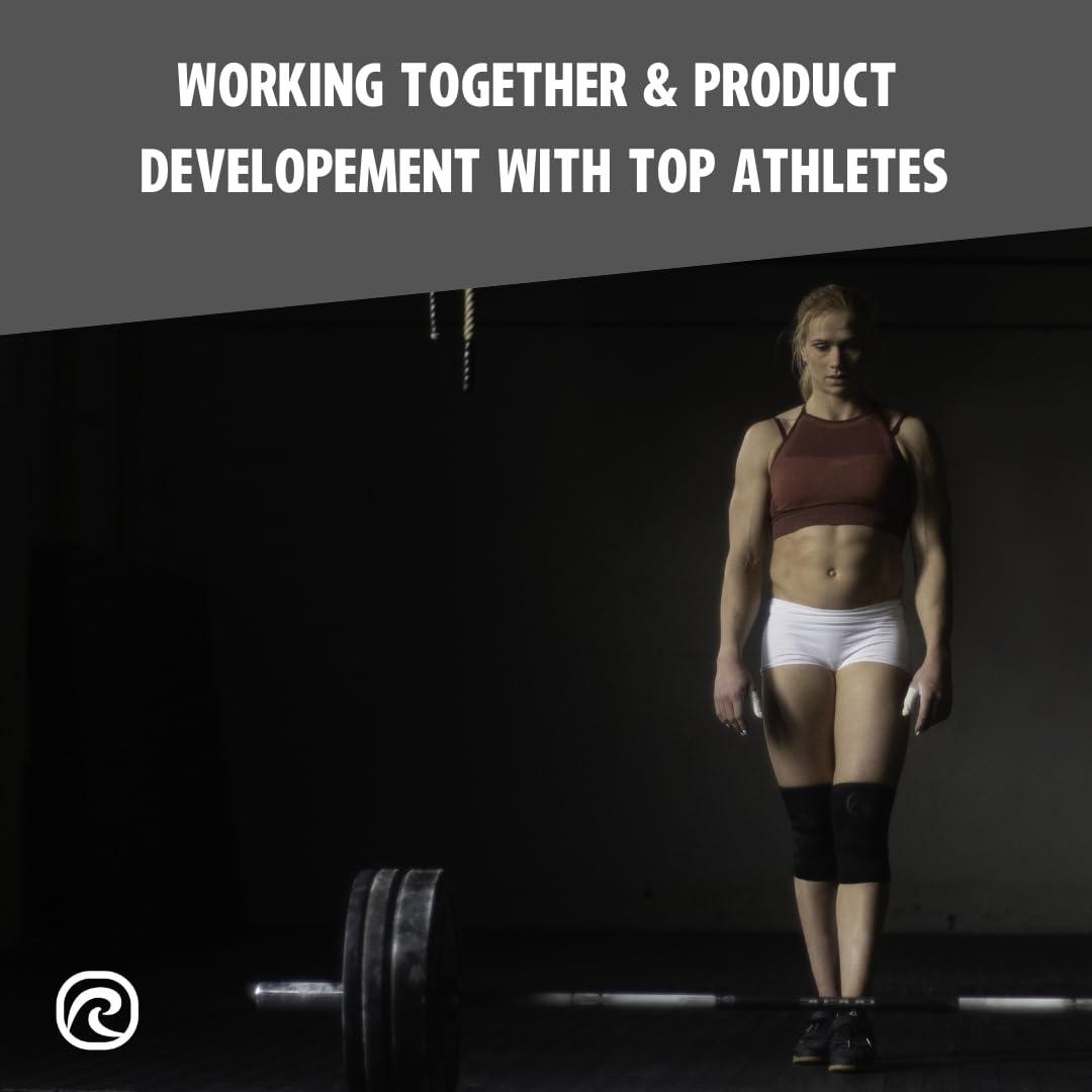 Rehband Rehband RX Knee Support for Strength Training & Fitness - 7mm Neoprene Knee Sleeve, Flexible & Non-Slip, Knee Sleeve for Men & Women, Colour:Camo - 1 Pair, Size:Large