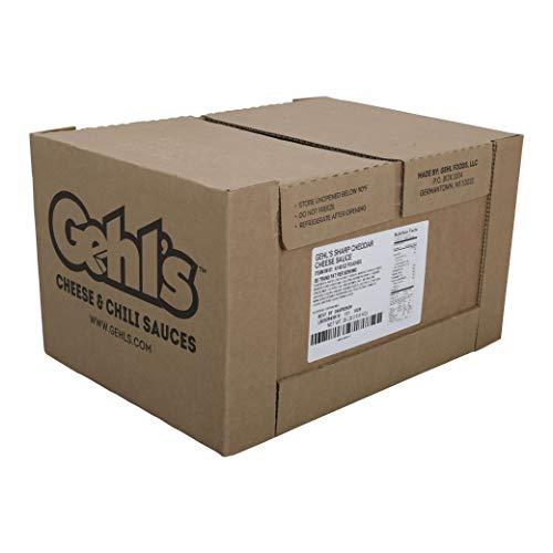Gehl's Sharp Cheese Sauce Bag In Box, 140 Ounce -- 4 Case