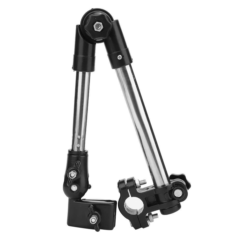 YUYTE Umbrella Clamp Holder Mount Stand, Wheelchair Stroller Umbrella Wheelchair Umbrella Holder Wheelchair Umbrella Clamp Wheelchair Accessory Wheelchair Clamp Supporter Connector