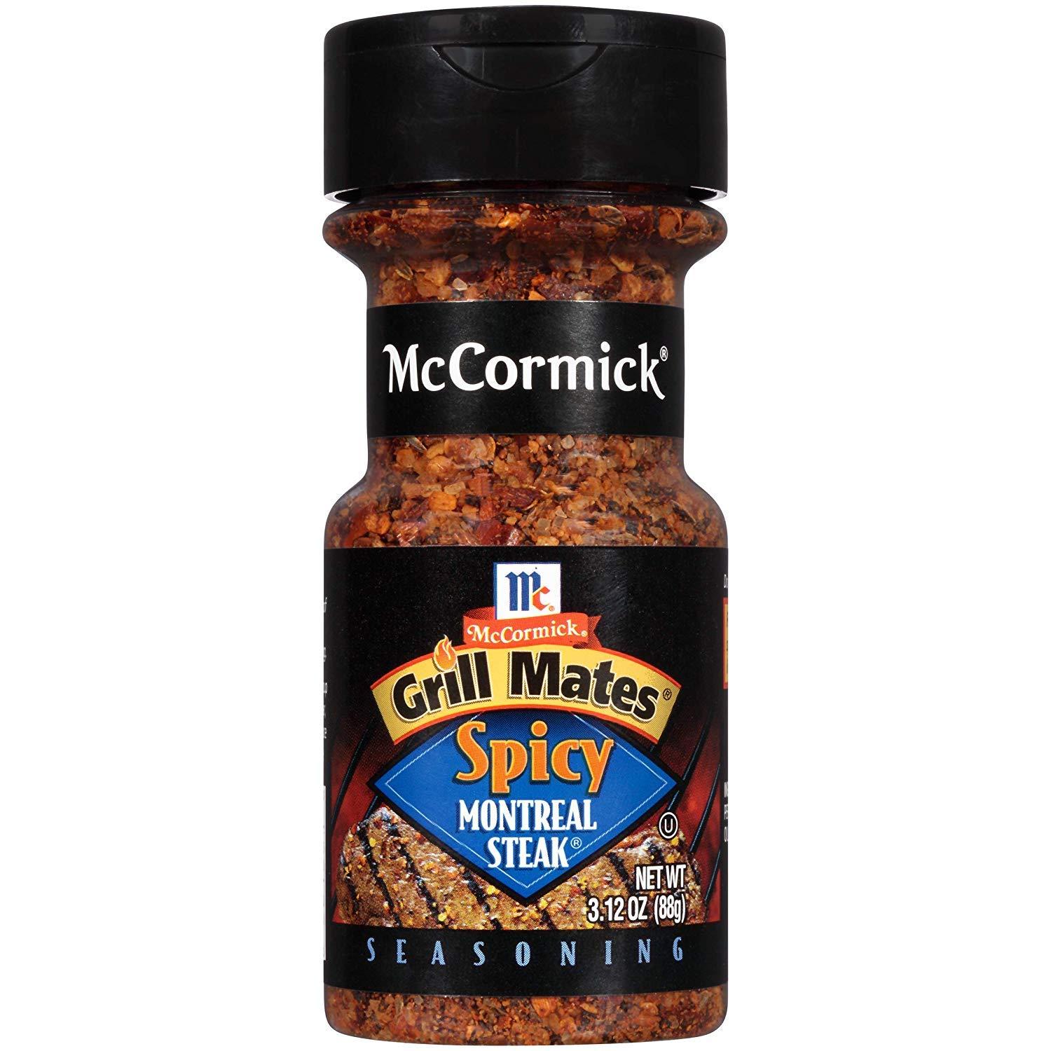 McCormick Case of Grill Mates Spicy Montreal Steak Seasoning (6 Total)