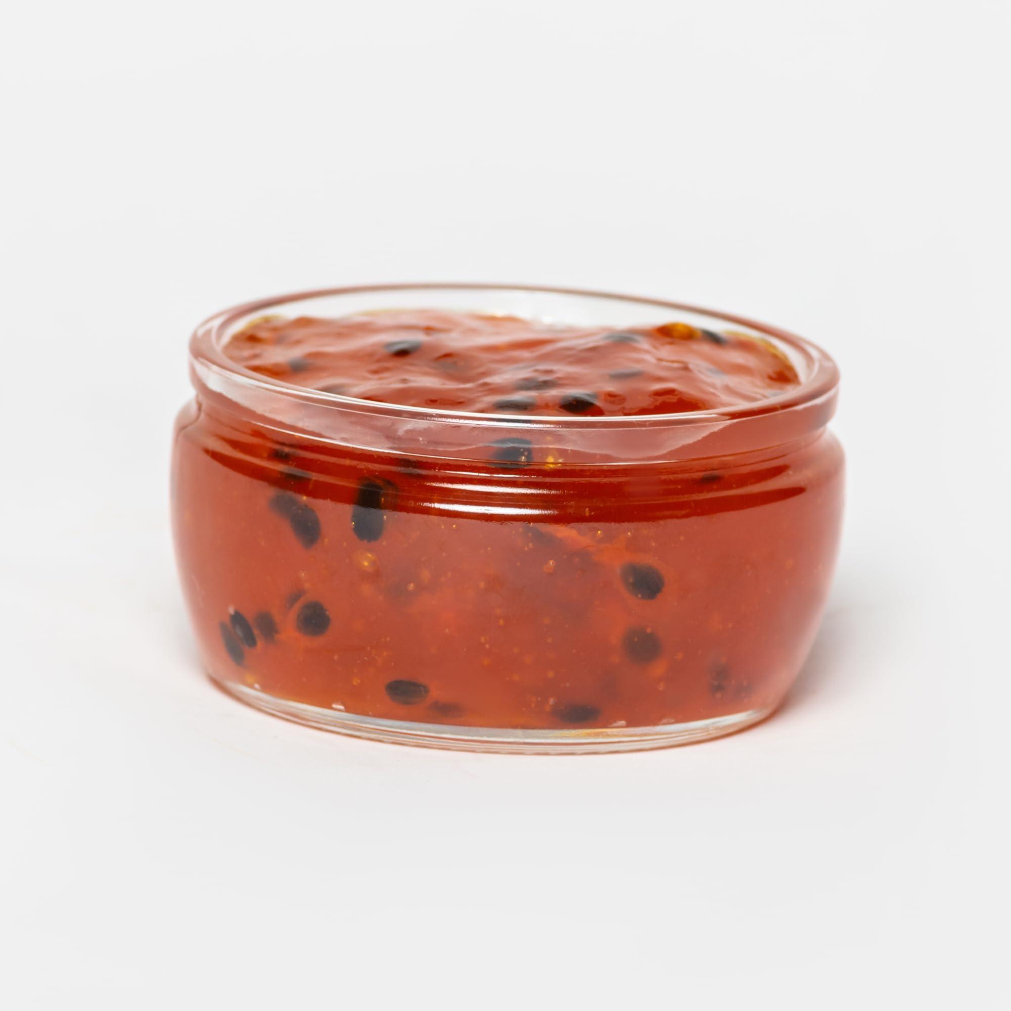 Li cha Li Cha Passion Fruit Jam with Pulp (4kg/9.9lbs Container) | Topping for Bubble Milk Tea, Boba Beverages & Desserts