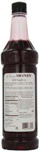 Monin Monin Wild Raspberry, 48-Ounce Packages (Pack of 4)