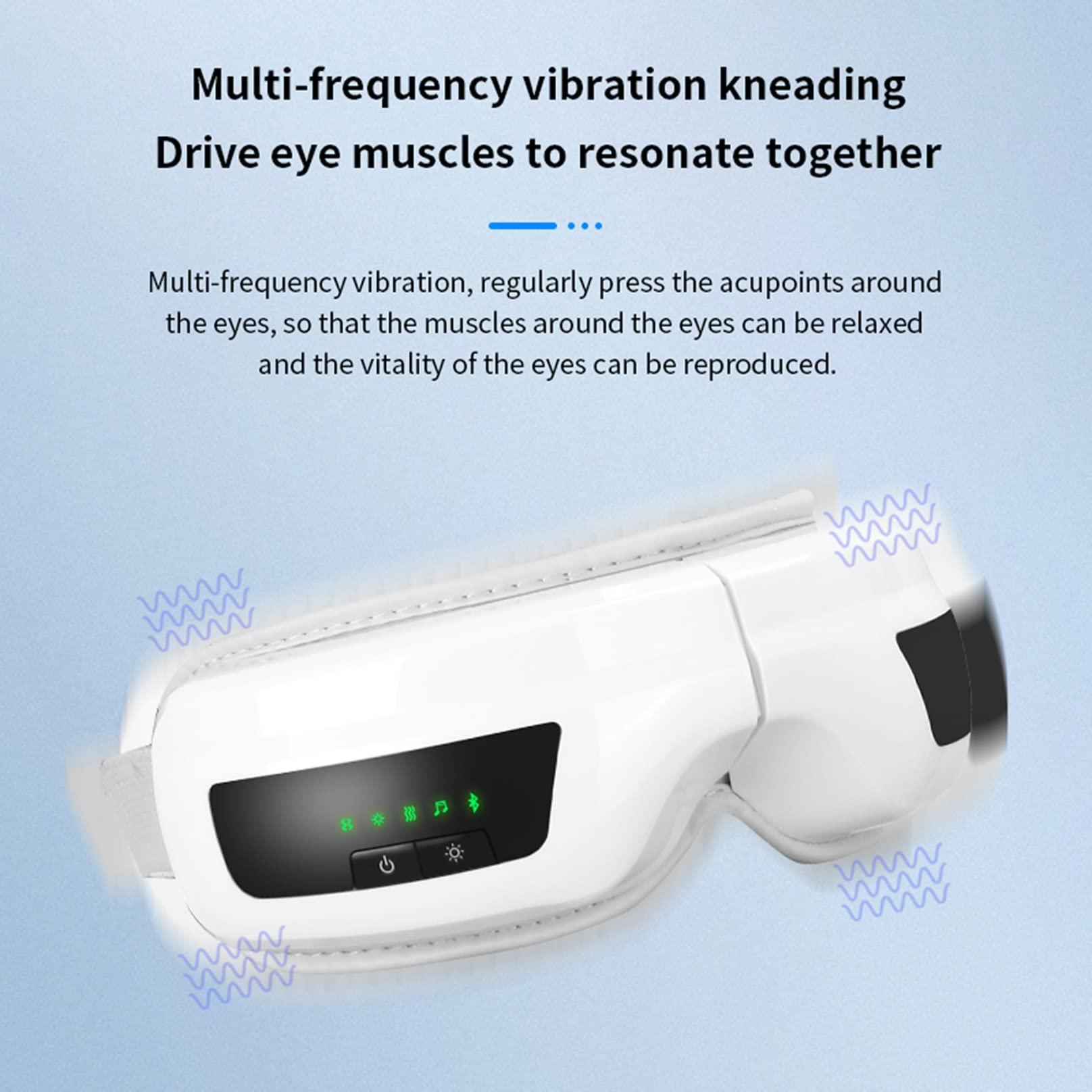 TTiiLoe TTiiLoe Heated Eye Massager Foldable for Dry Eye, Hot Sleeping Mask SPA Warm Eye Compress with Temperature Control for Stye Blepharitis Chalazion Eye Fatigue or MGD (Color : E)