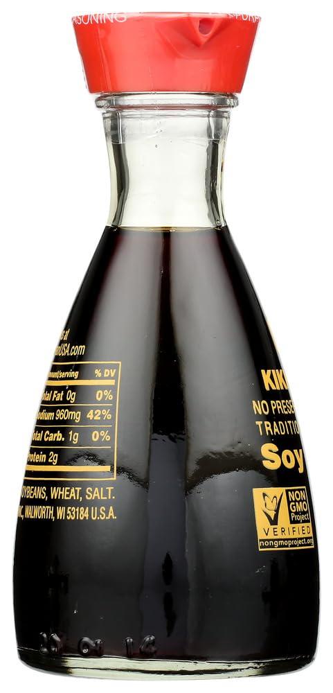 Kikkoman Kikkoman Soy Sauce in Dispenser, 5 Fl Oz (Pack of 2)