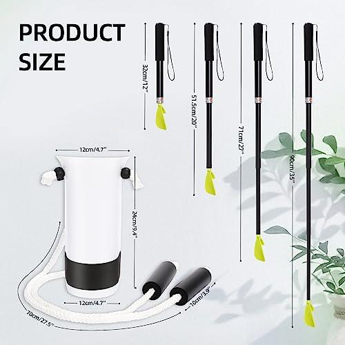 JFMkaer Sock Aid Device for Seniors, Easy On Easy Off Device for Putting On Socks and Removing Socks Or Stockings, Sock Assistant Device No Bending, Sock Puller Aid for Men and Women with Limited Mobility