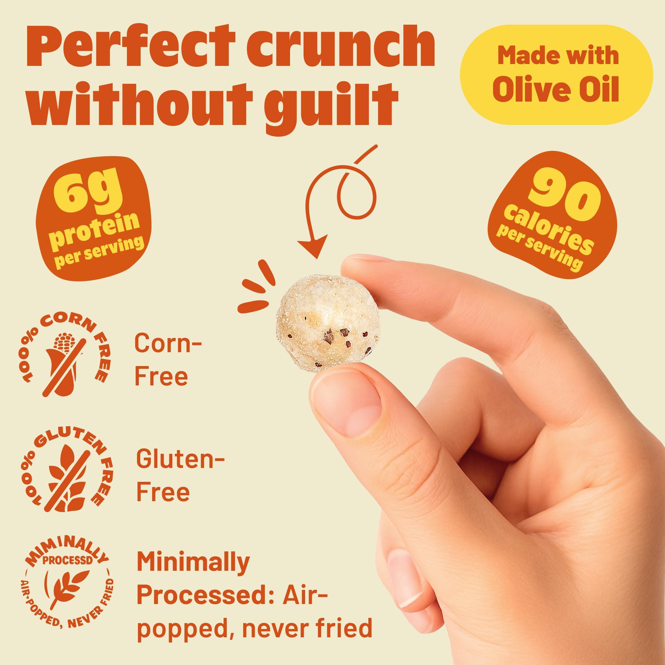 WonderPop WonderPop Popped Water Lily Seeds - | Low-Calorie Superfood Snack| Gluten Free, Nut Free| 2.11 oz (4 Pack) (chili limon)