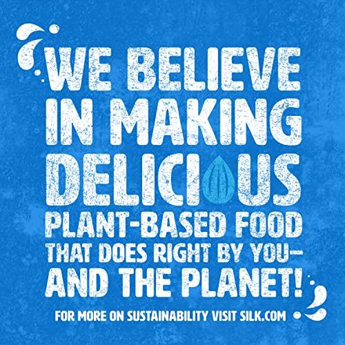 Silk Silk Shelf-Stable Almond Milk Singles, Vanilla, Dairy-Free, Vegan, Non-GMO Project Verified, 8 Oz, 6 Pack (Pack of 18)