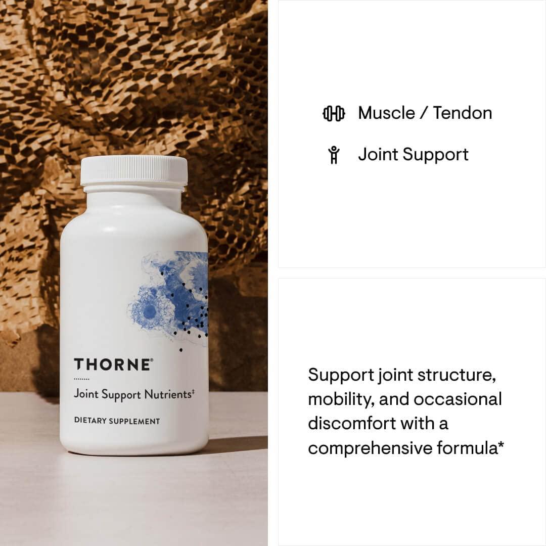 THORNE THORNE Joint Support Nutrients - Glucosamine and MSM with Curcumin, Bromelain, and Boswellia for Joint Support* - 240 Capsules
