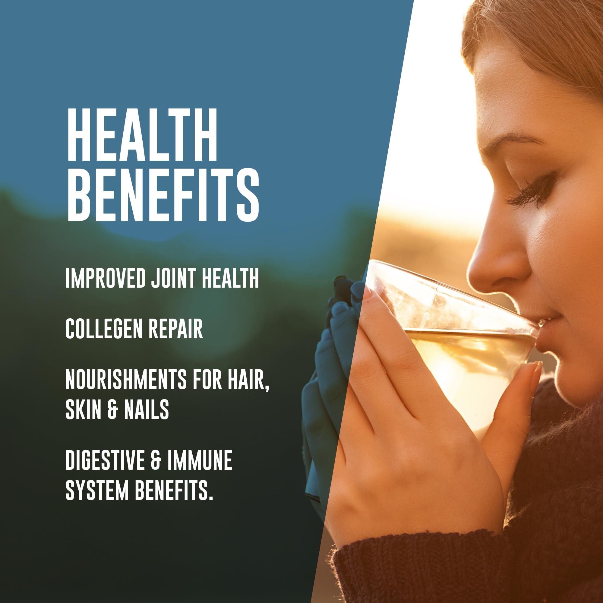 LONOLIFE LonoLife Keto Chicken Bone Broth Powder Mix | 10g Protein | Collagen-Rich, Keto & Paleo Friendly | Natural Ingredients | 24 Portable Stick Pack Servings