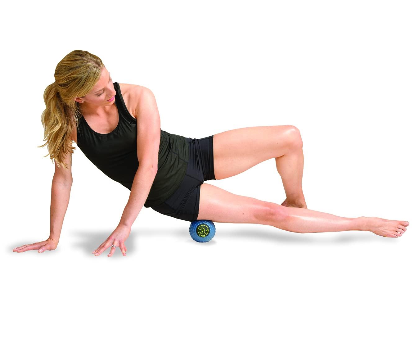Pro-Tec Athletics Pro-Tec Athletics Orb Activate Vibrating Massage Ball 4.5, Blue, Deep Tissue, Muscle Relief, Hamstring, Quadriceps, Calf, Multi-Directional, Enhance Performance, Adult, Easy to Use, Working Out