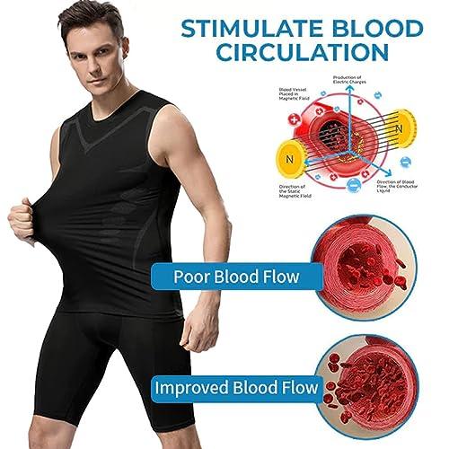 Beercaar Energxcel Ionic Shaping Vest, Buhooh 2023 New Version Ionic Shaping Vest, Comfortable and Breathable (White, L)