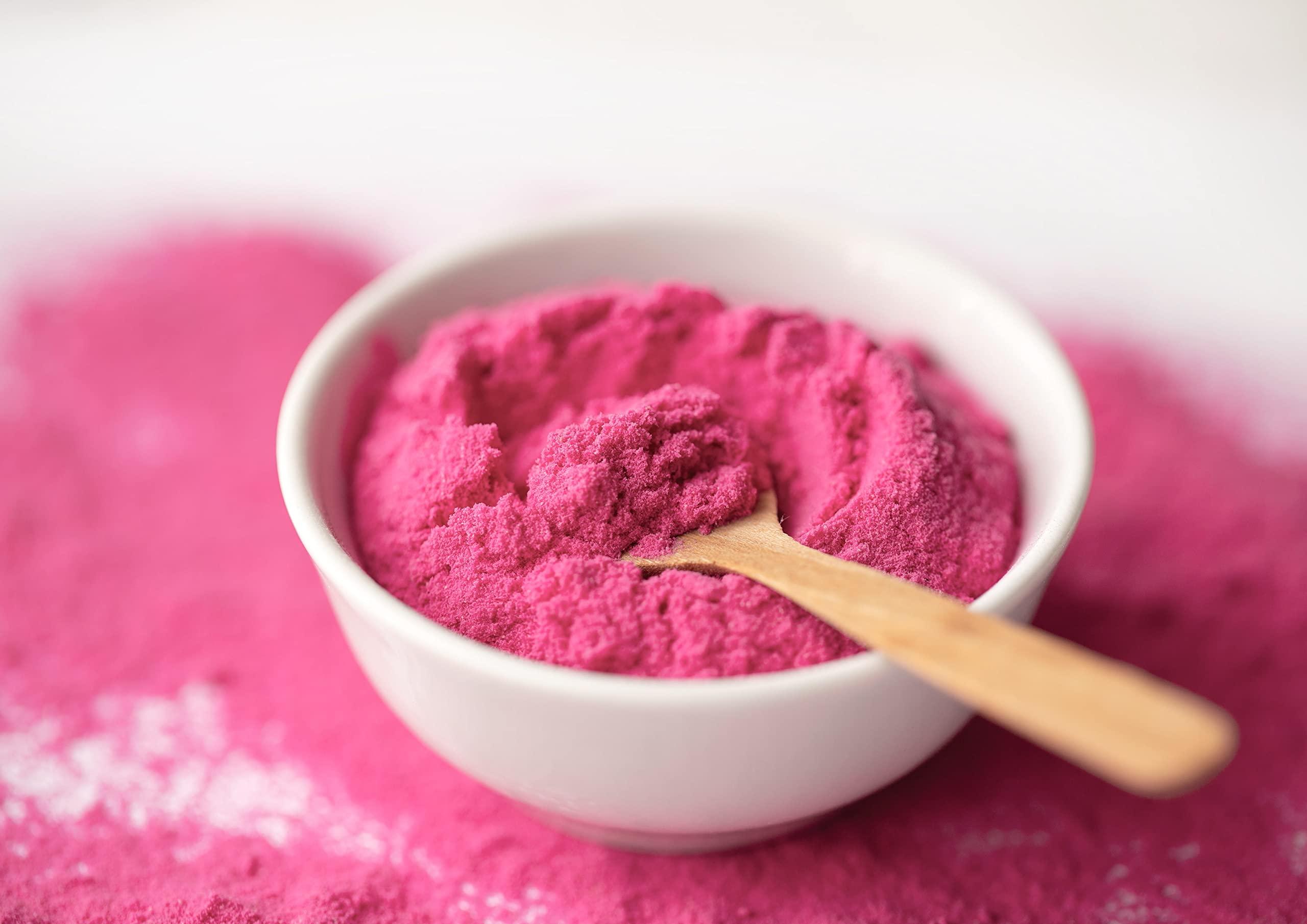 Food to Live Food to Live Organic Dragon Fruit Powder, 12 Ounces Non-GMO, Powdered Red Pitaya, Vegan, Bulk. Contains Maltodextrin. Rich in Antioxidants, Fiber, Vitamin C. Perfect for Shakes, Smoothie Bowls