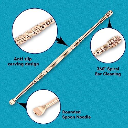 ILYISFMTY Spiral Ear Wax Remover Ear Cleaning Tool Ear Wax Removal Tool Ear Cleaner Ear Wax Removal kit Spring Ear Wax Cleaner Tool Set