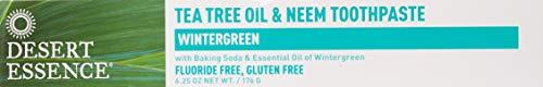 Desert Essence Desert Essence Tea Tree Oil Toothpaste w/ Neem, 7- Ounce