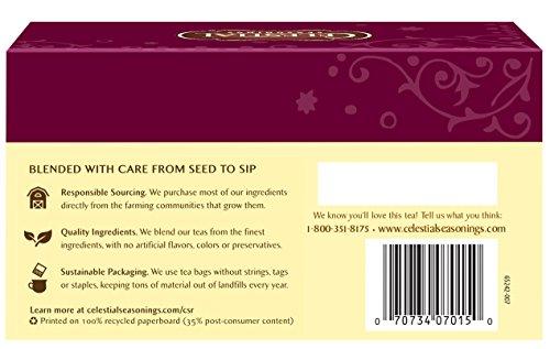 Celestial Seasonings Celestial Seasonings Black Tea, Morning Thunder, 20 Count