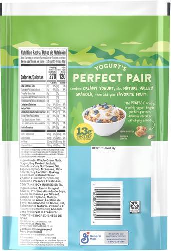 Nature Valley Nature Valley Protein Granola, French Vanilla Flavored, Resealable Bag, 11 oz (Pack of 2)