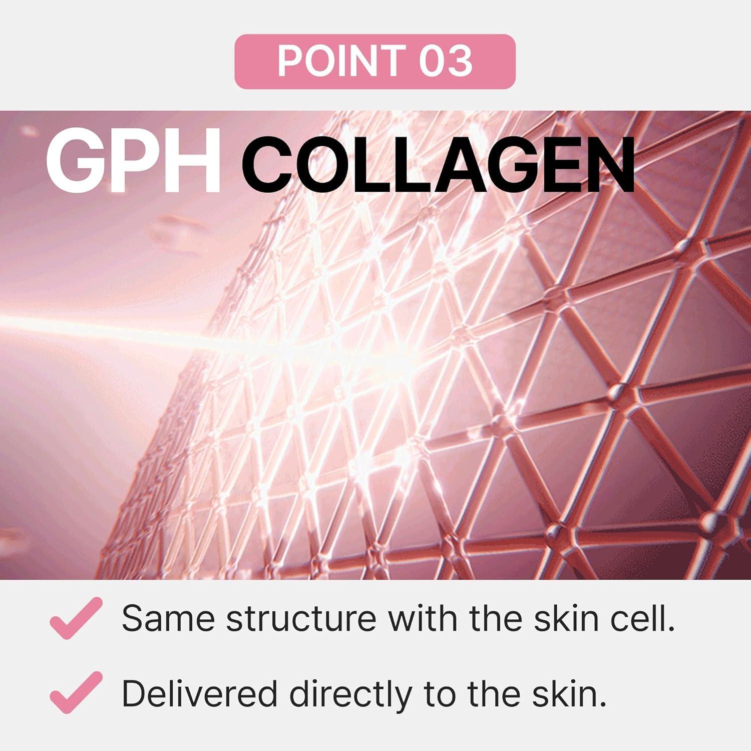 EVER COLLAGEN EVER COLLAGEN Beauty Ampoule - Liquid Marine Multi Collagen Drink Low Molecular Collagen Peptitdes Drinkable Supplement for Hair, Skin, Nail (1 Bottle Per Day, 14 Bottles)