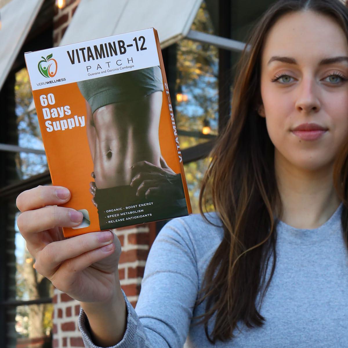 Veru Wellness Veru Wellness B12 Patch - Energy Boost (2-Pack) 120 Day B12 Patch - No Caffeine