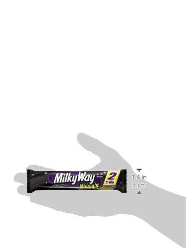 MilkyWay MILKY WAY Midnight Dark Chocolate Sharing Size Candy Bars 2.83-Ounce Bar 24-Count Box