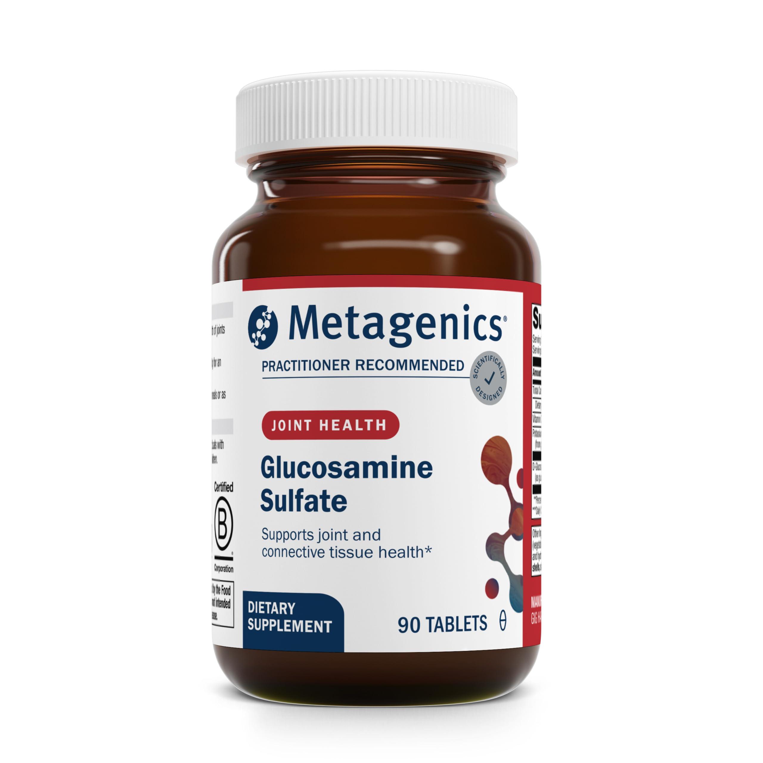 Metagenics Metagenics Glucosamine Sulfate - Joint Health & Cartilage Health Supplement* - with Vitamin C, Potassium & D-Glucosamine Sulfate - 90 Tablets