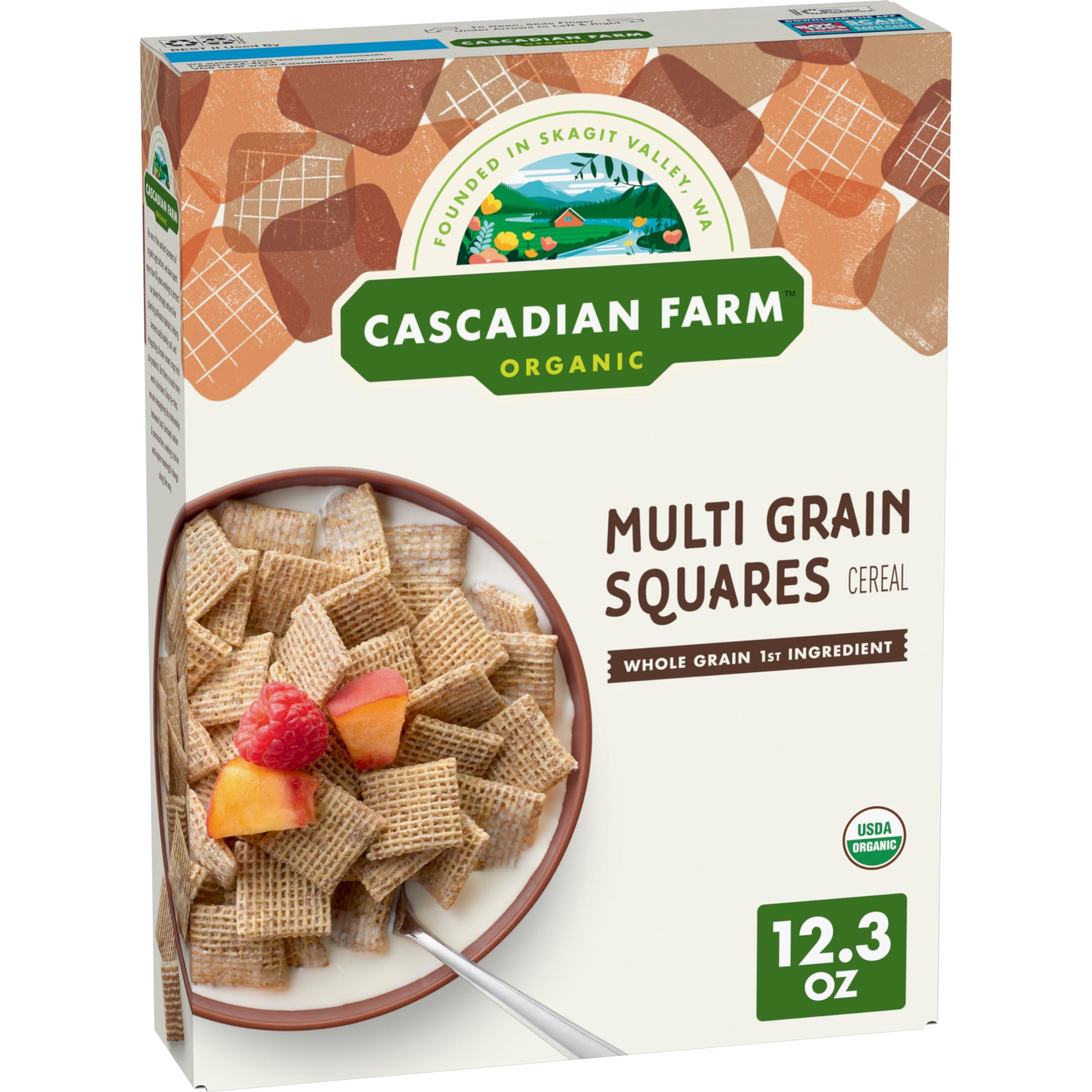 Cascadian Farm Cascadian Farm Organic Multi Grain Squares Cereal, 12.3 oz.