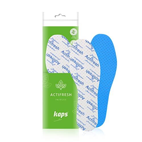 Kaps Odor Control Insoles - Kaps Actifresh - Shoe Insoles Made in Europe - (Women/US 9/40 EUR)