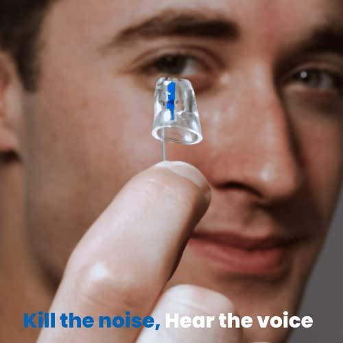 Earasers EARasers Noise Cancelling Earplugs - Reusable Soft Silicone Noise Reduction Euro Earplugs for Concerts, Musicians, Djs, Drummers, Motorcycles, Dentists – 26dB Peak Reduction