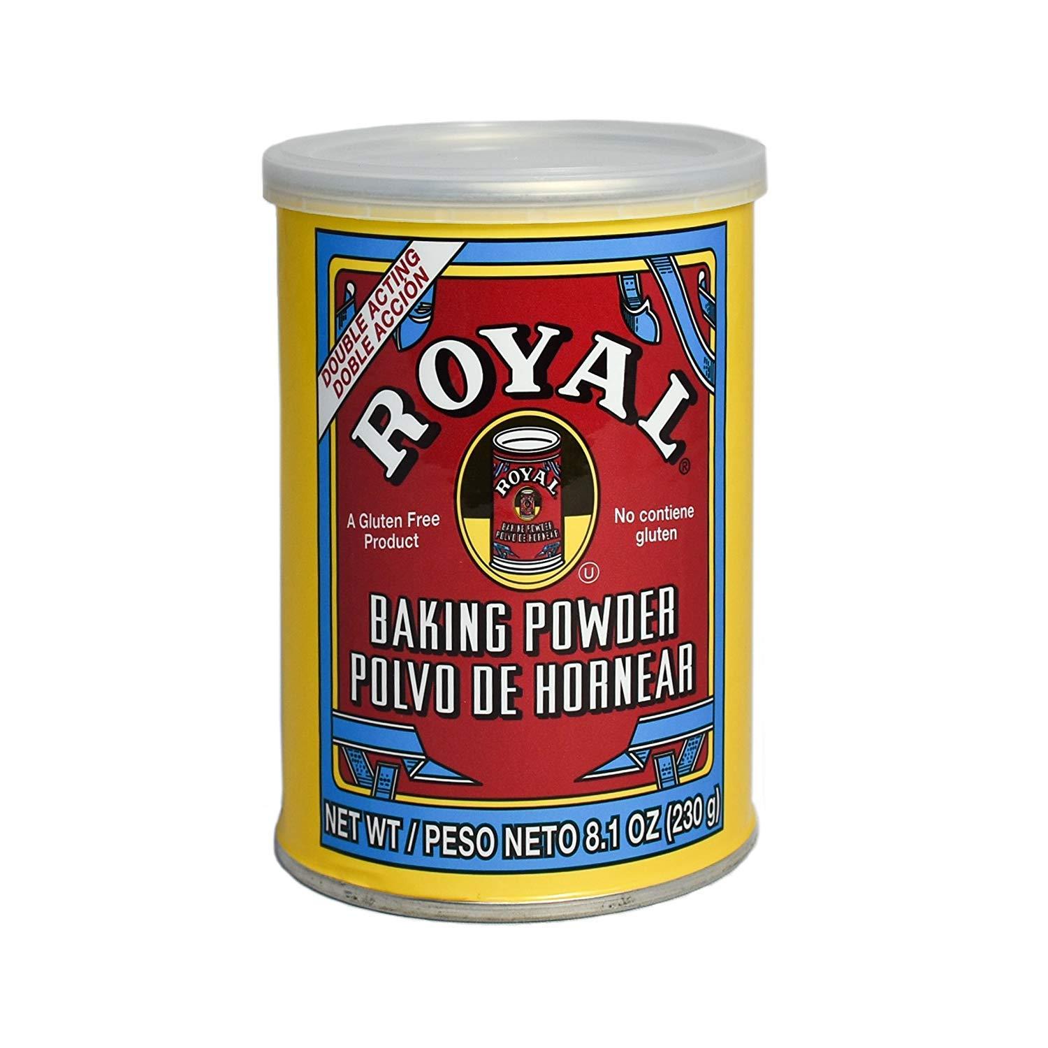 Royal's Royal Gluten Free Baking Powder 8.1oz, Pack of 4