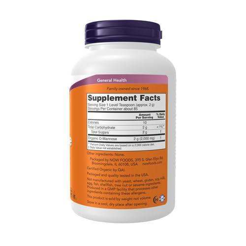 Now Foods Now Foods D-Mannose Powder, 6 Ounces (Pack of 2)