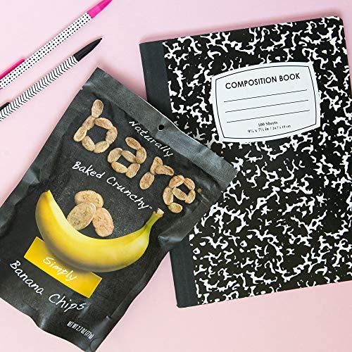Bare Bare Baked Crunchy Banana Chips, Simply Banana, Gluten Free, 2.7 oz Bag