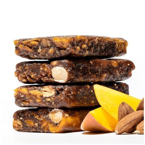 jonesbar JONESBAR (Mango Almond, 12 Count (Pack of 1)) USDA Organic Fruit & Nut Bar, Non-GMO, Kosher, Vegan, Gluten Free, Simple Snack Bar