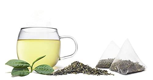 Paromi Paromi Palace Organic Green Tea, Signature Jar, 15 Count